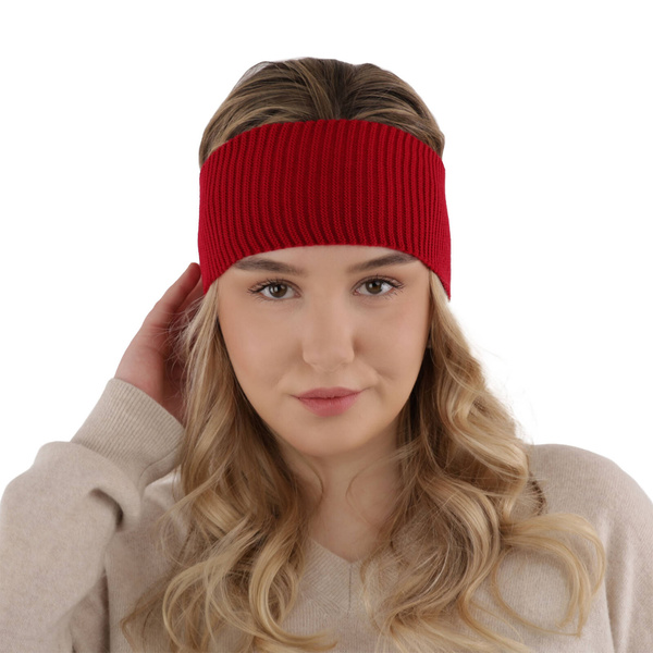 Herbst und Frühlings stirnband Damen Rot Vella
