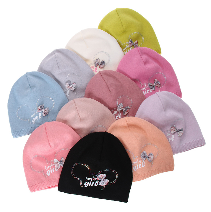 Herbst und Wintermütze für Mädchen Rosa Agnes