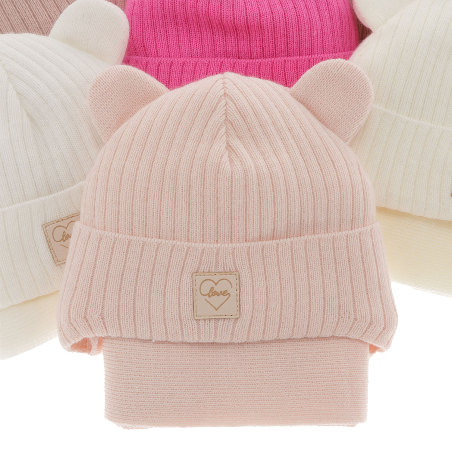 Winterset Mädchen: Mütze und Schal Beige Antola