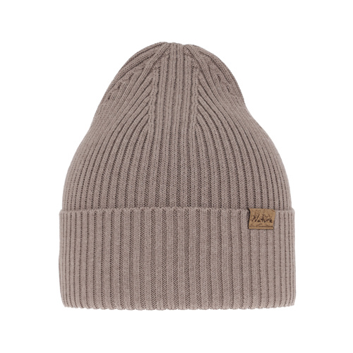 Damenmütze Frühling- Winter, mit Baumwolle, Beige Messina