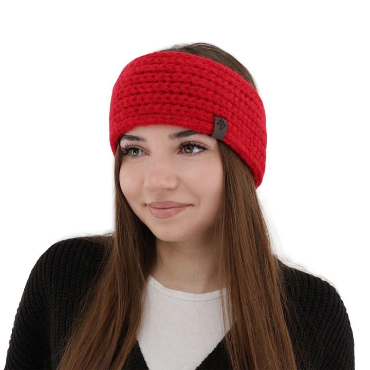 Stirnband Damen Rot Alexis