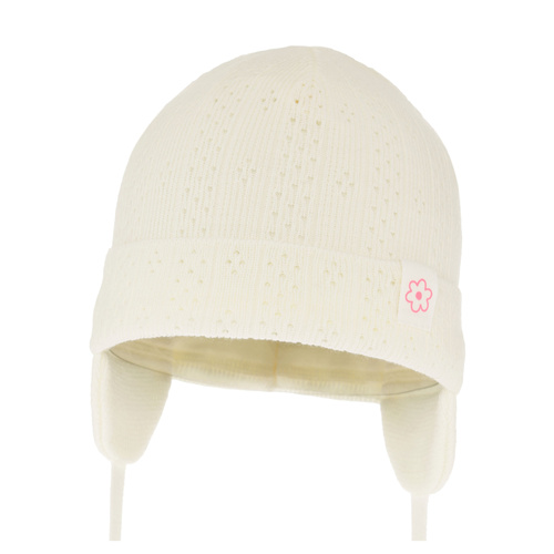 Herbst und Frühlingsmütze für Mädchen Cremefarben Lucrezia