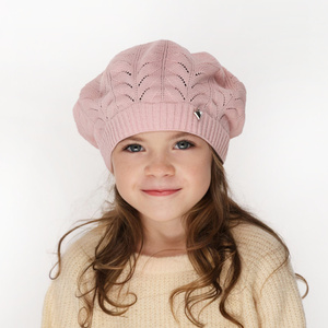 Herbst und Frühlingsmütze für Mädchen Beige Alper