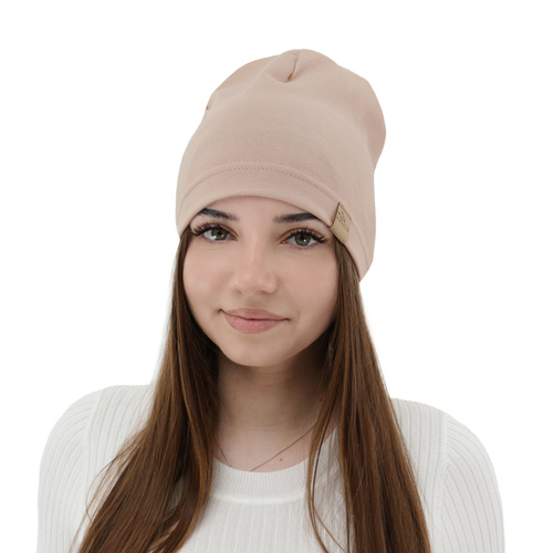 Herbst und Frühlingsmütze Damen Beige Brema