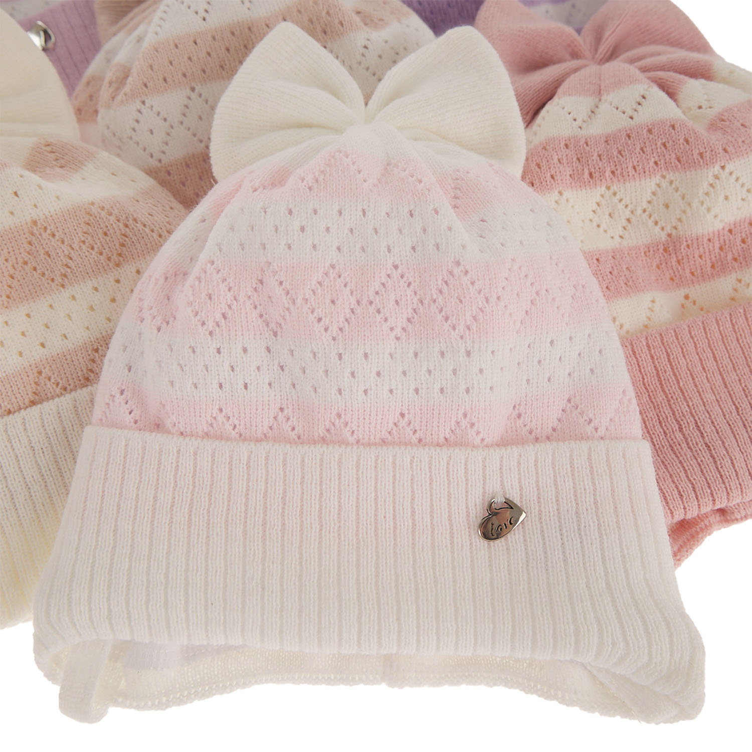 Herbst und Frühlingsmütze für Mädchen Beige Leda