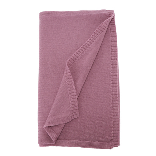 Winterschal Damen, Winter, violett, 100% Merinowolle, Elonia