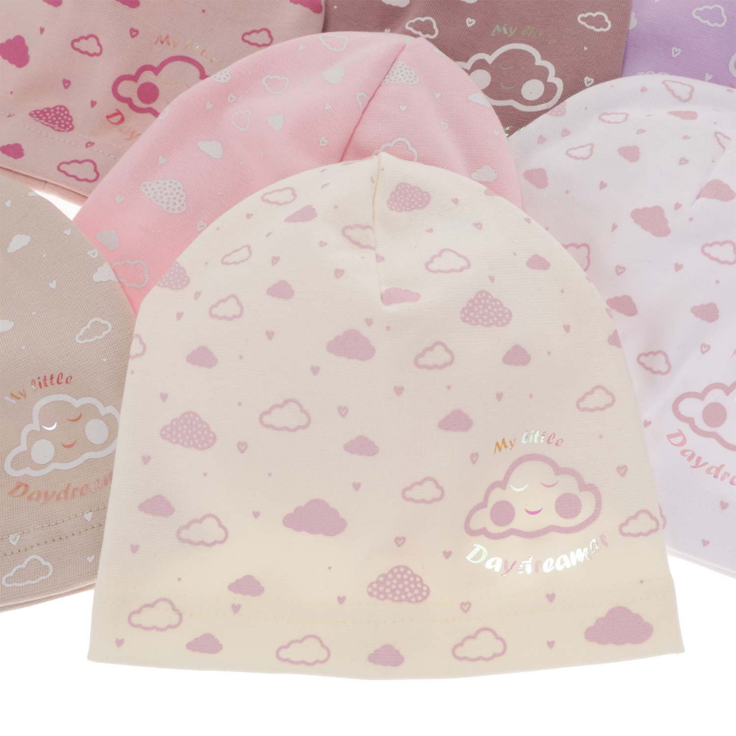 Herbst und Frühlingsmütze für Mädchen Violett Mia