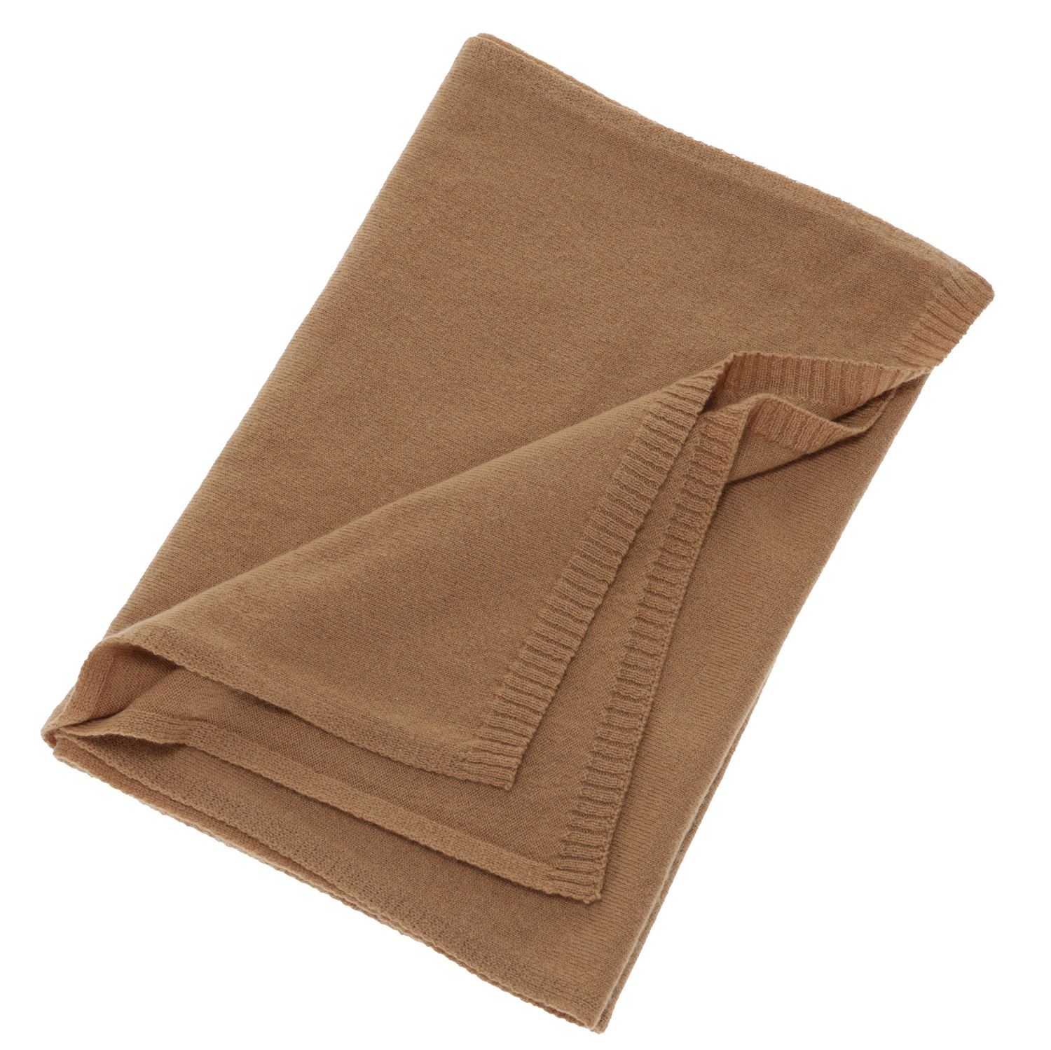 Winterschal Damen, Winter, camel, mit Merinowolle und Kaschmir, Irenia