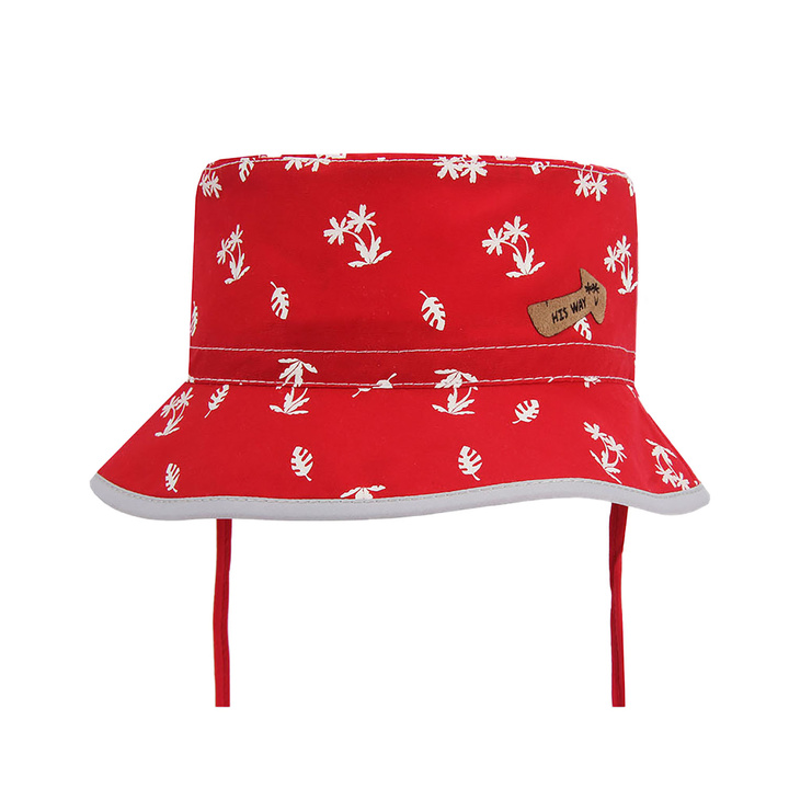 Gestrickter Sommerhut für Jungen Rot Palmy
