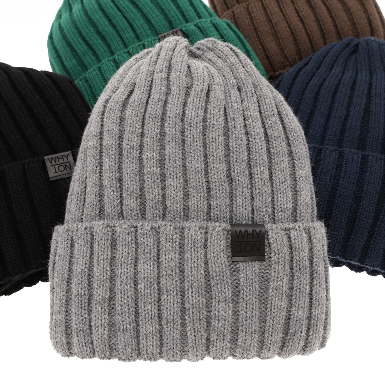 Winterset für Jungen: Mütze und Schlauchschal in Schwarz Baster