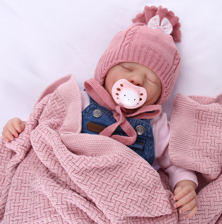 Herbst und Frühlingsmütze für Mädchen Rosa Gianna
