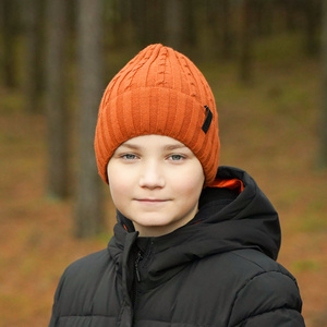 Wintermütze Jungen Khaki Lucas